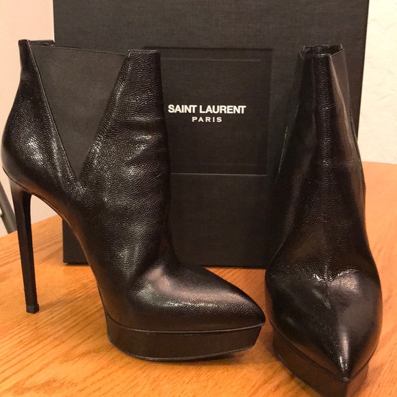 YSL janis Chelsea boots. Black. Size 38.5 (8.5) - Picture 2 of 6